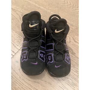 Nike Air More Uptempo Black / Purple 8